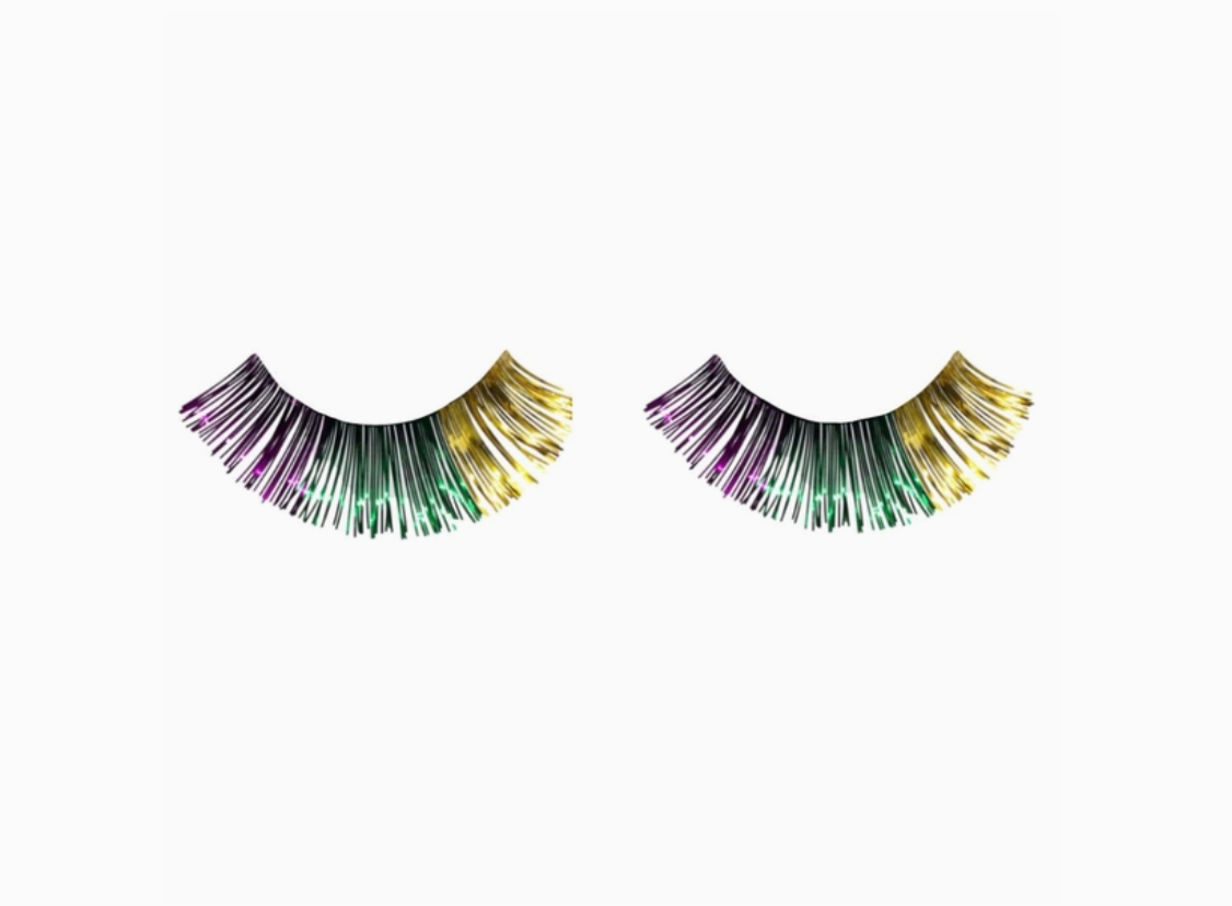 Mardi Gras Eyelashes