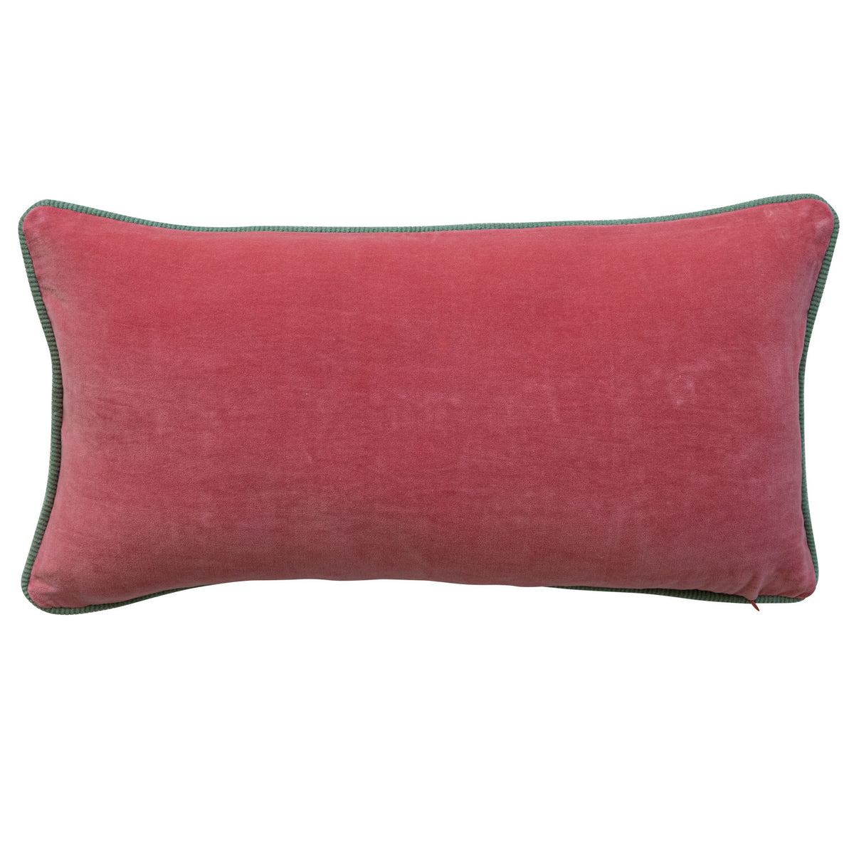 Santa's Reindeer Embroidered Lumbar Pillow