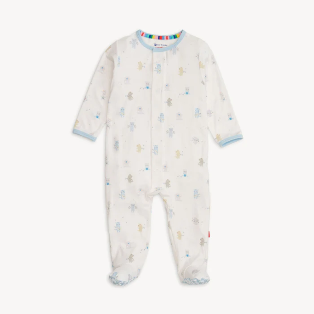 Baby Beats Footie- Bl