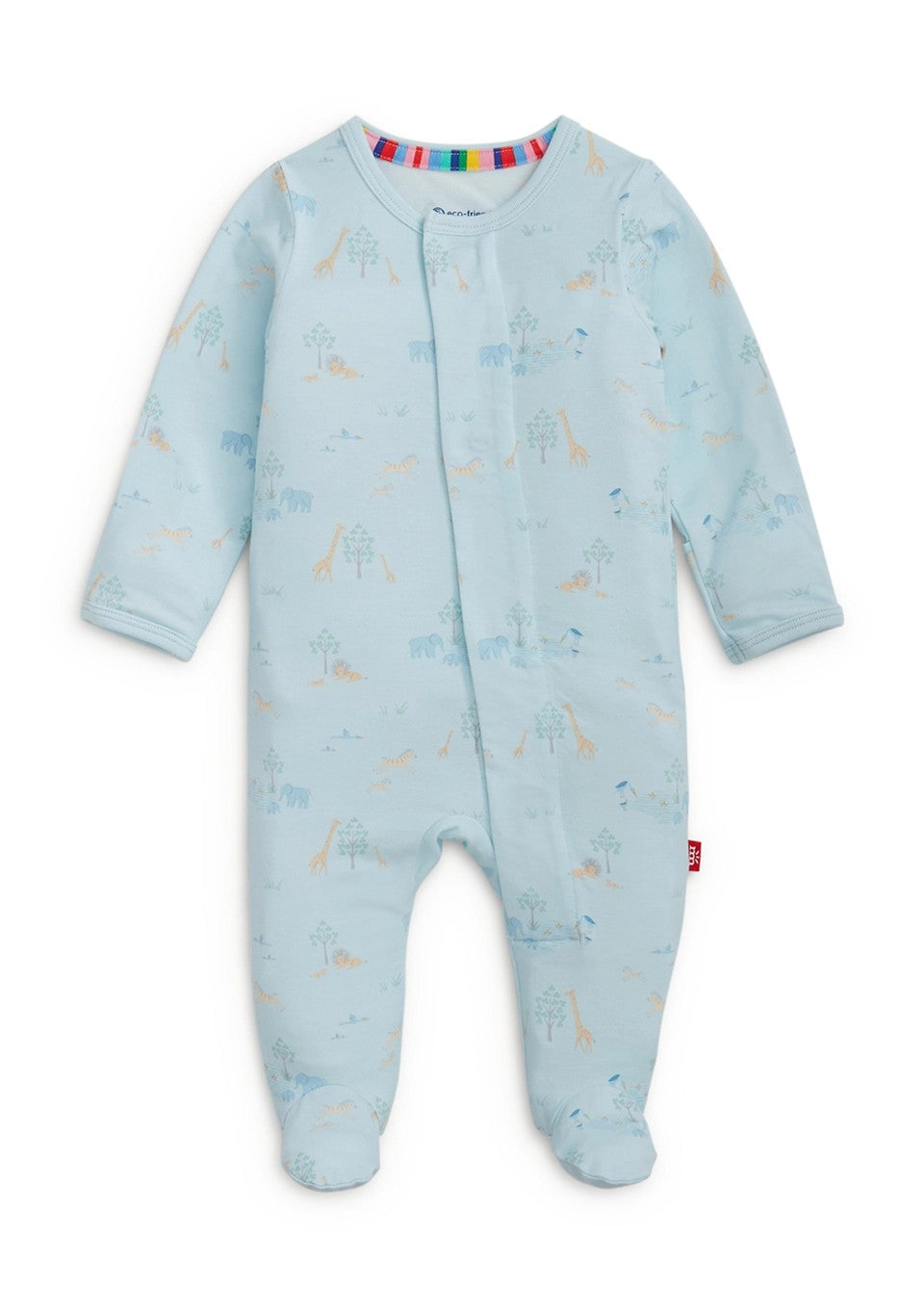 Blue Serene Safari Footie