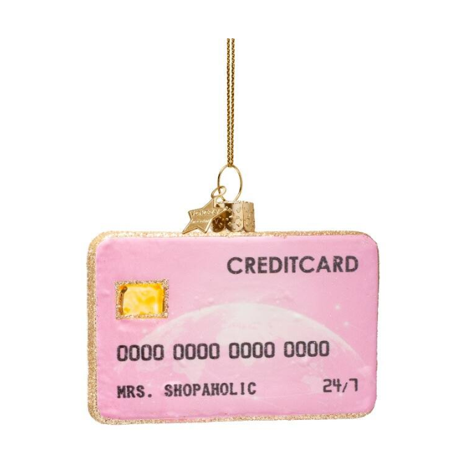 Credit Card Ornament