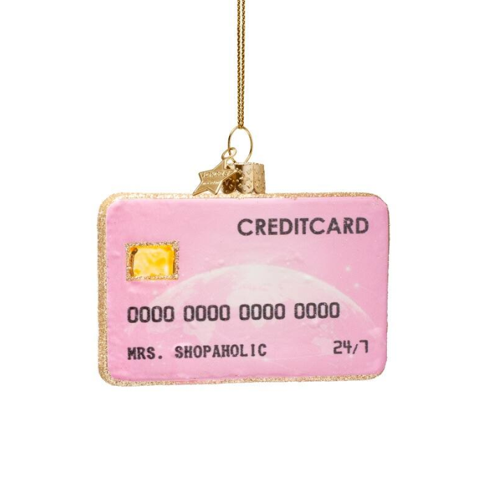 Credit Card Ornament