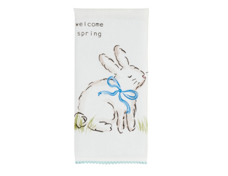 Welcome Spring Tea Towel