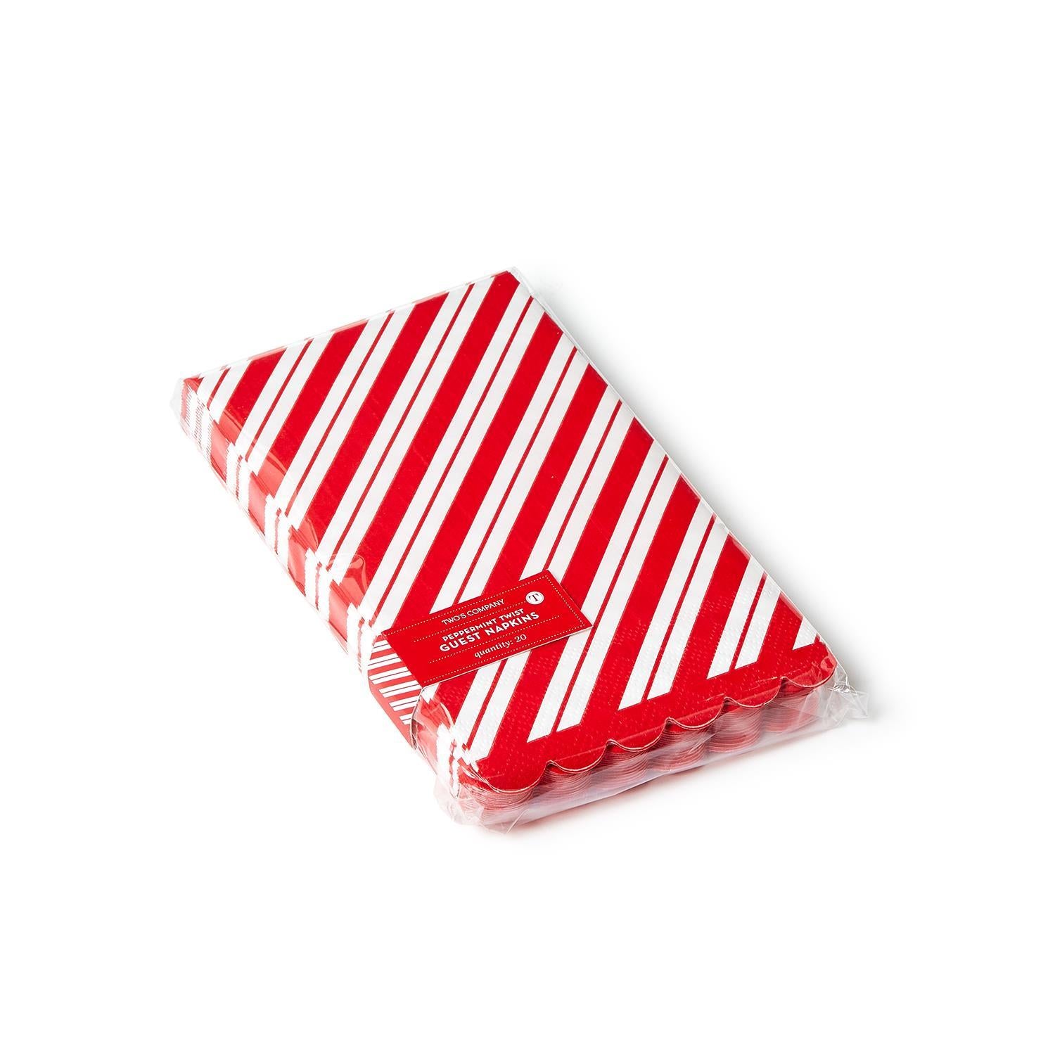 Peppermint Twist Guest Towel