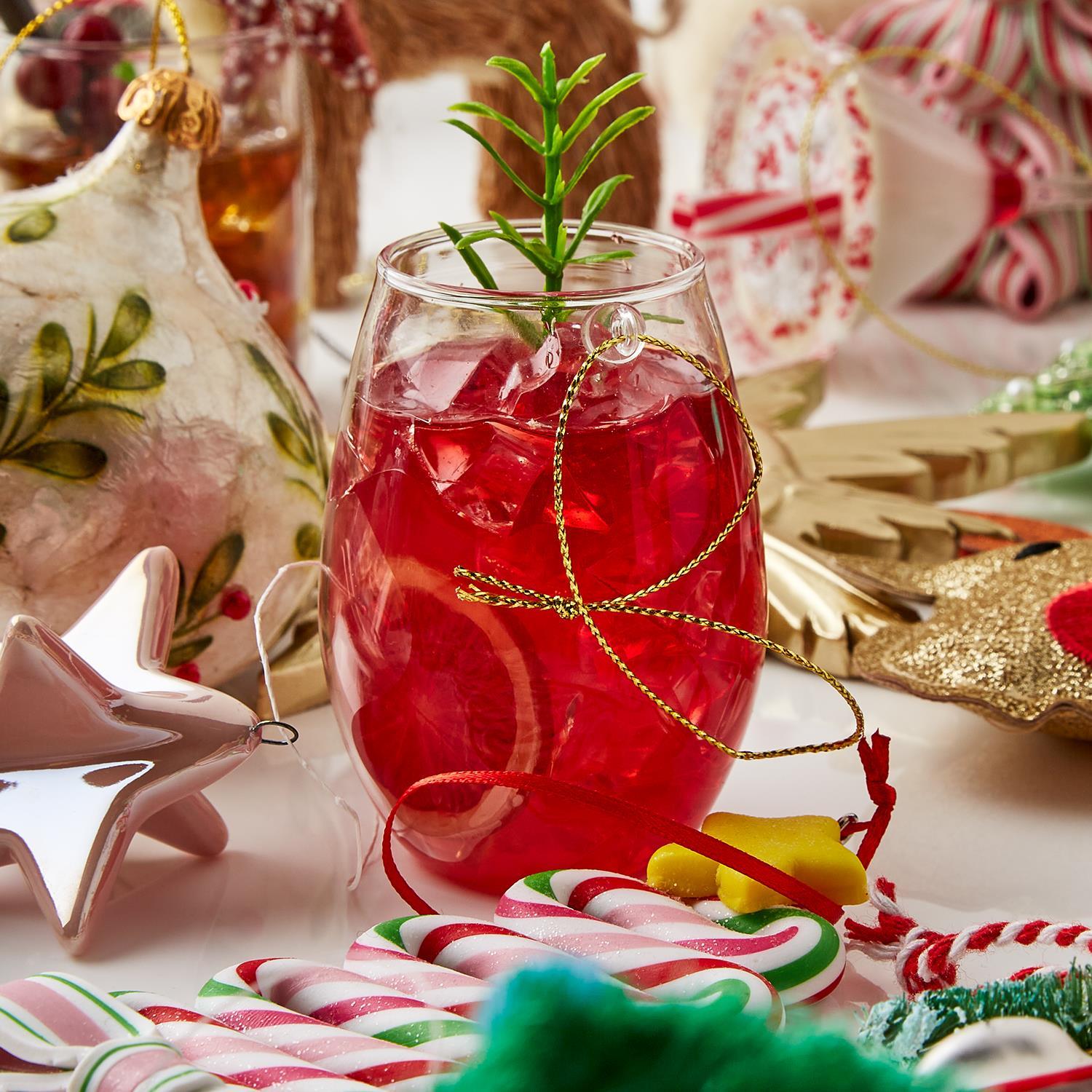 Aperol Spritzer Ornament