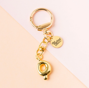 Bubble Letter Keychain