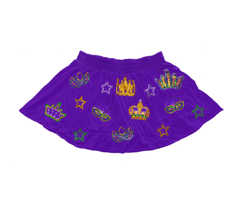Adult Crown Skort Purple