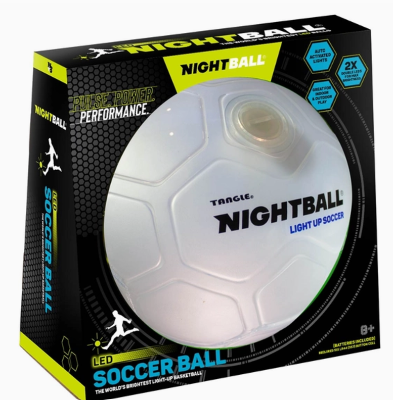 LED Soccer Ball - White