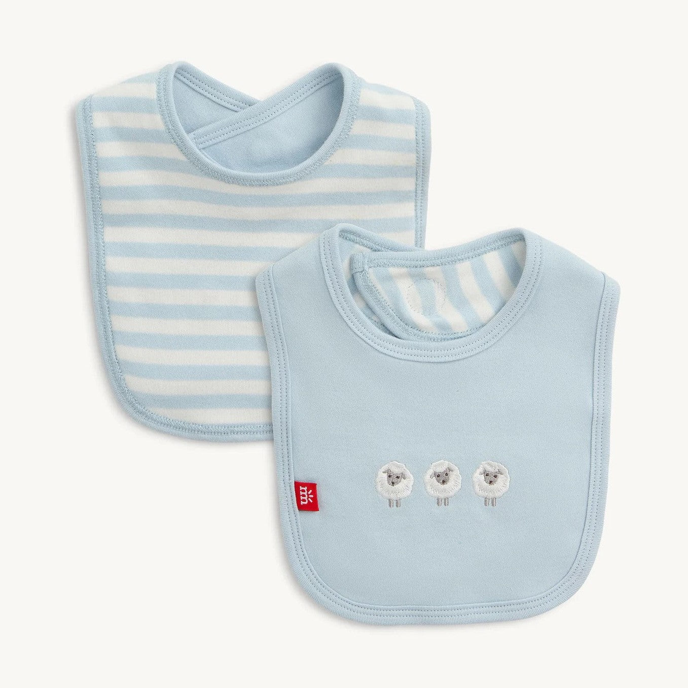 Blue Stripe Bib