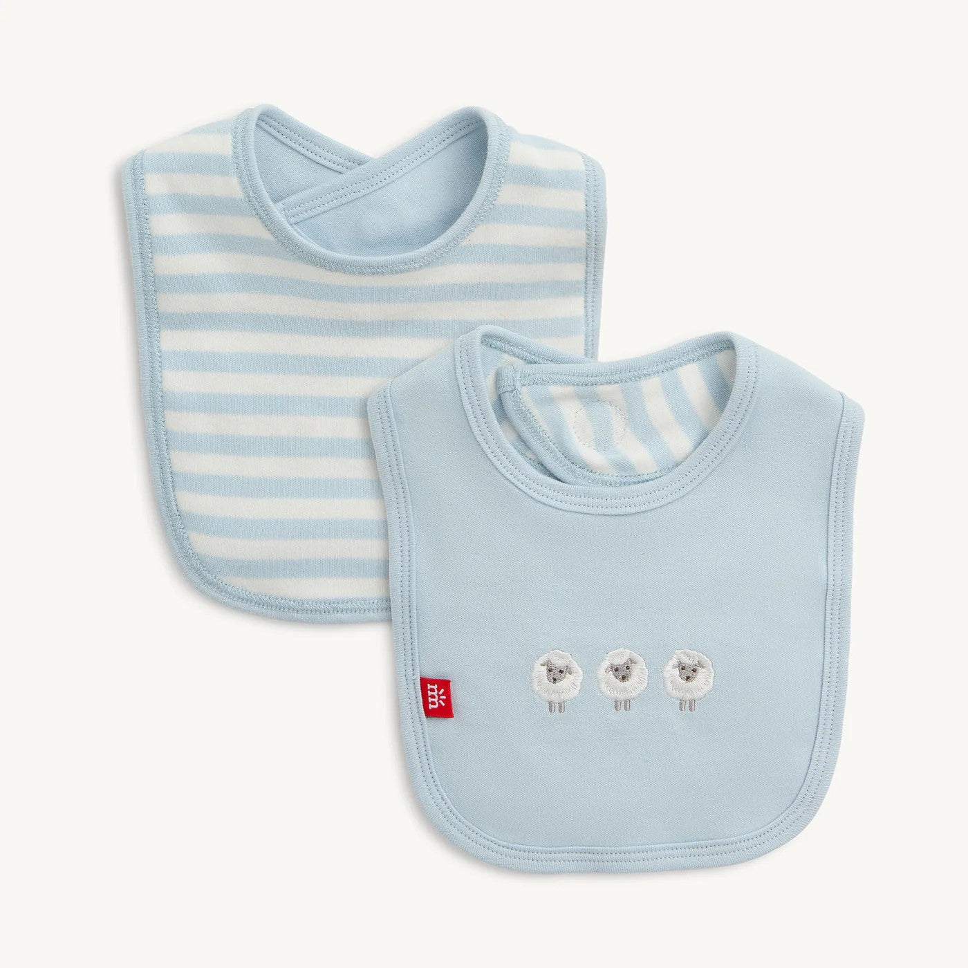 Blue Stripe Bib