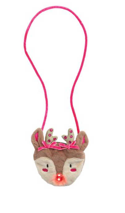 Reindeer Light-Up Purse