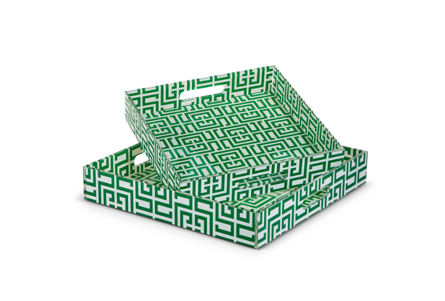 Green Greek Tray - Sm