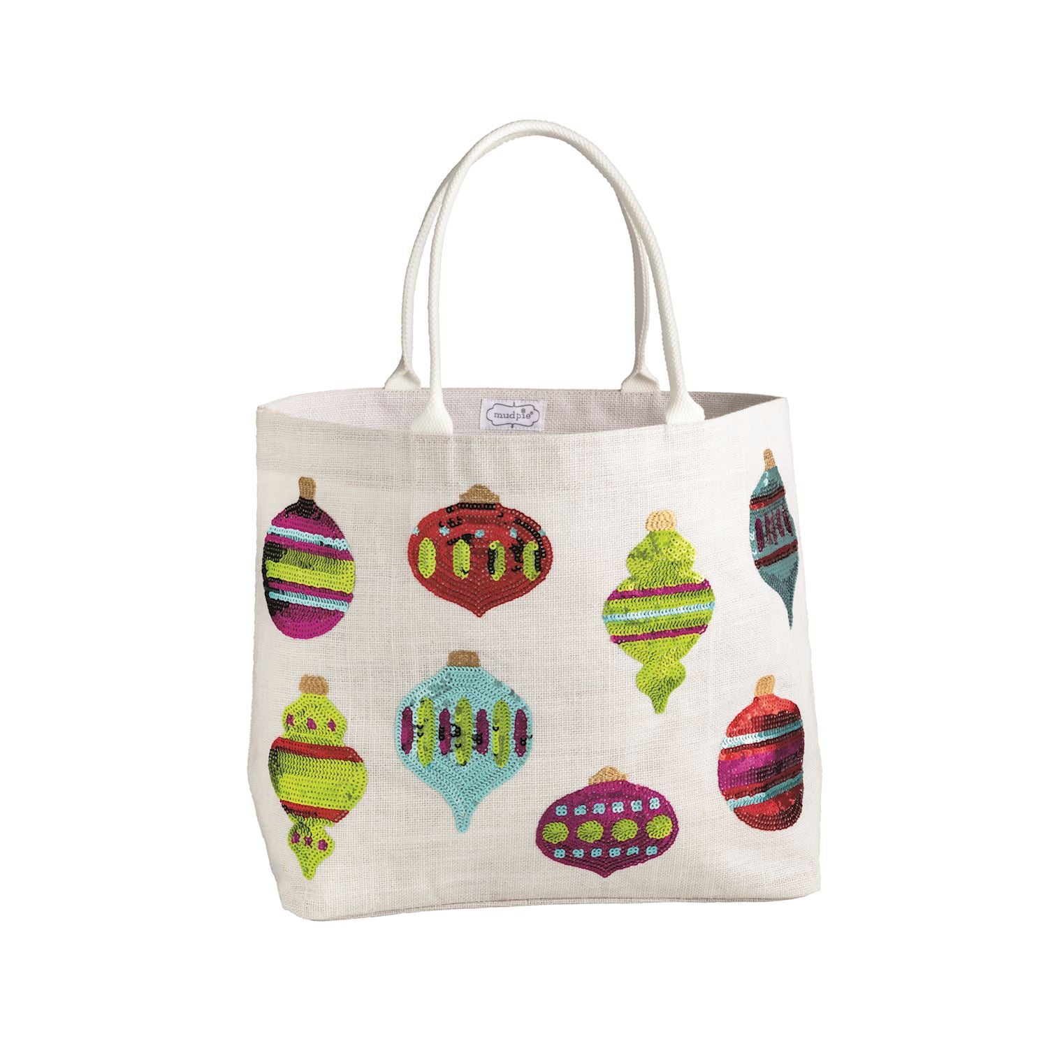 Ornaments Holiday Sparkle Tote