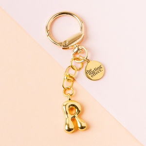 Bubble Letter Keychain