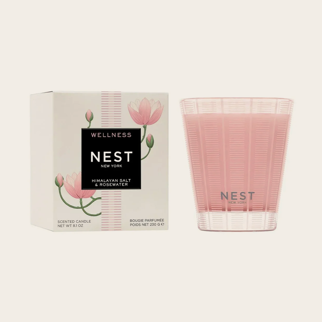 Himalayan Salt & Rosewater Classic Candle