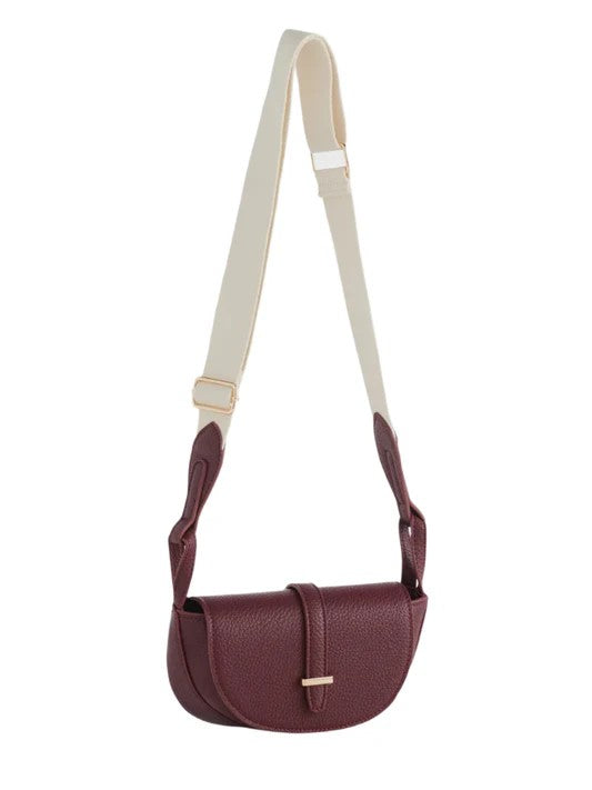 Alba Crossbody- Wine