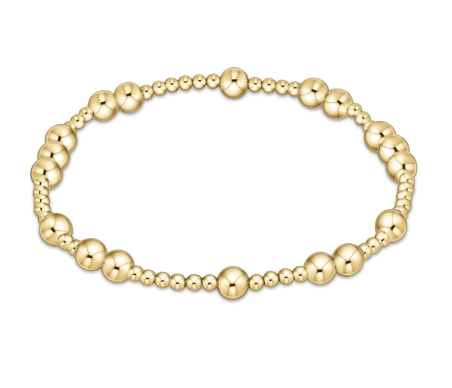 Hope Unwritten Bead Bracelet Gold