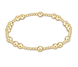 Hope Unwritten Bead Bracelet Gold