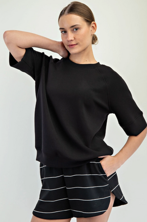 Black Modal Top