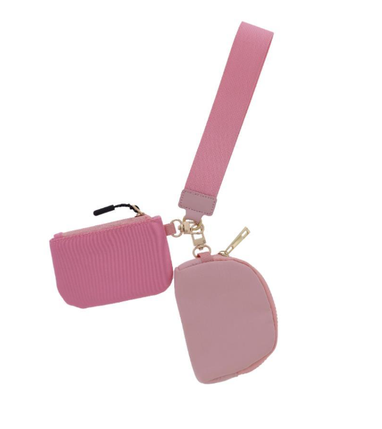 Milli Wristlet- Pink