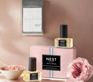 Himalayan Salt & Rosewater Wall Diffuser Refill Duo