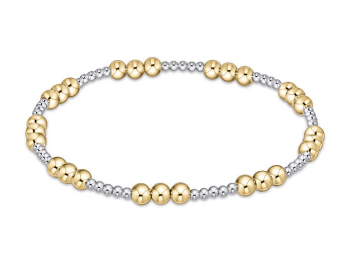 Classic Joy Pattern 4mm Mixed Metal