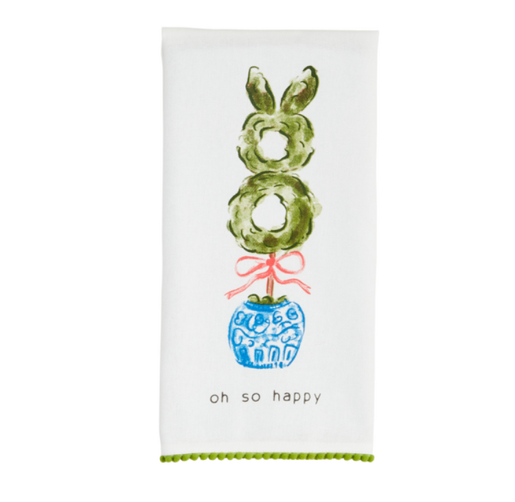 Oh So Happy Tea Towel