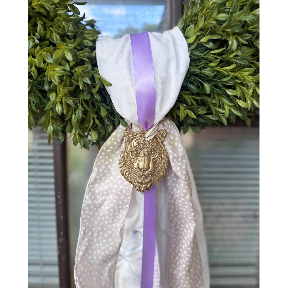 Wreath Ornament - Tiger