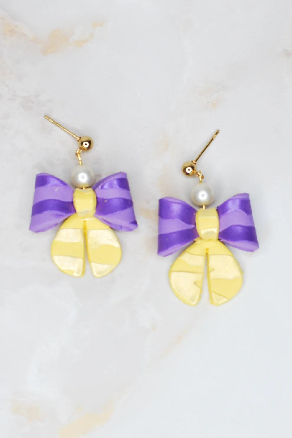 Tiger Bow Earrings