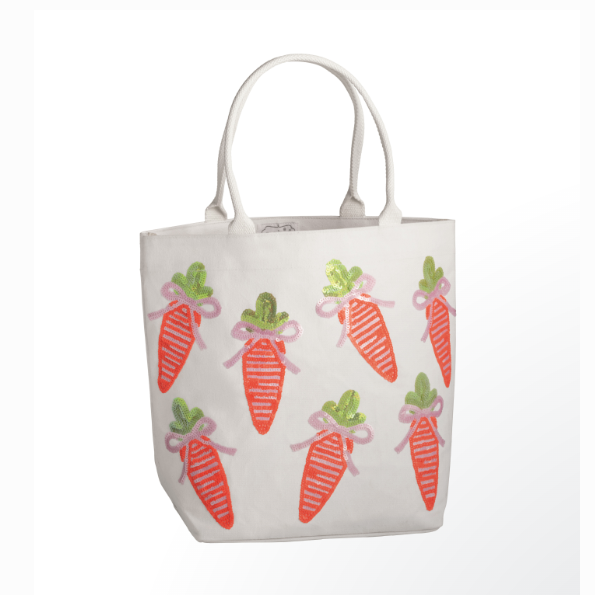 White Easter Tote
