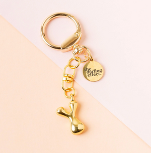 Bubble Letter Keychain