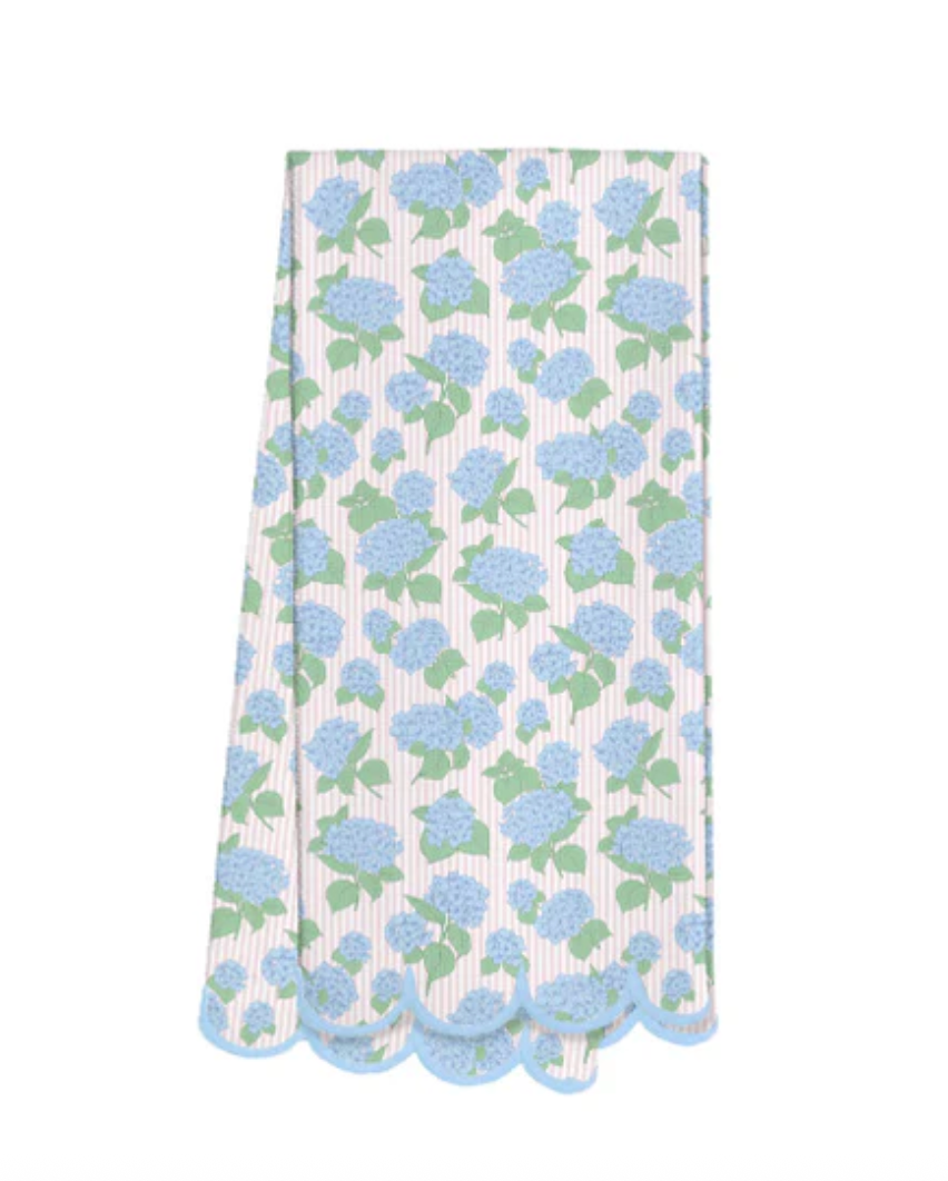 Hydrangeas Tea Towel