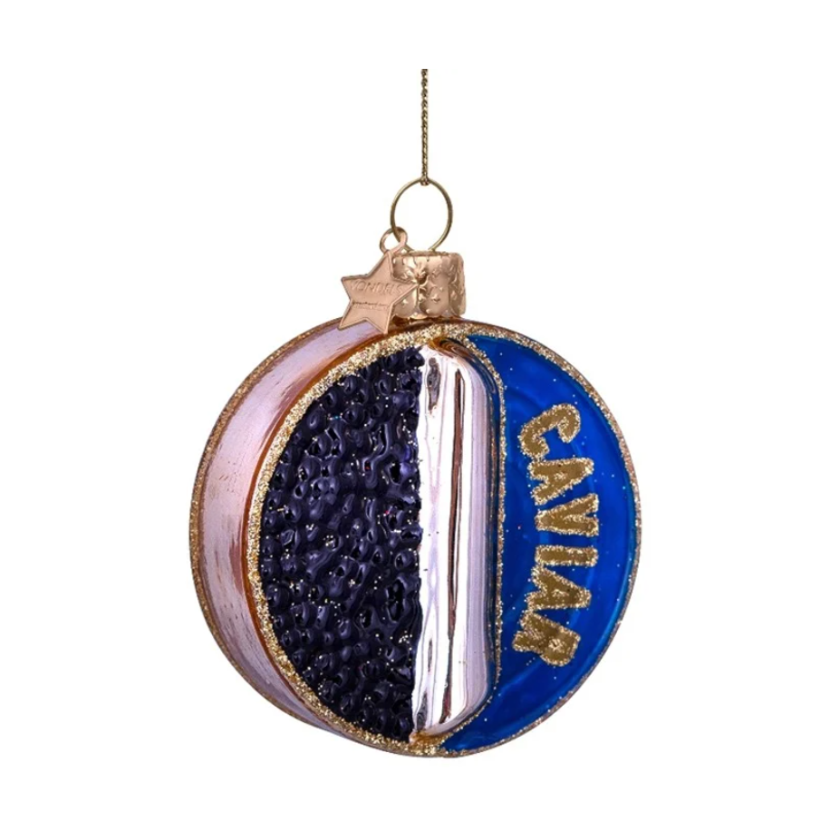 Caviar Tin Can Ornament