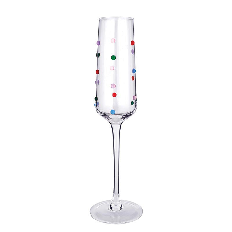 Beaded Champagne Flute