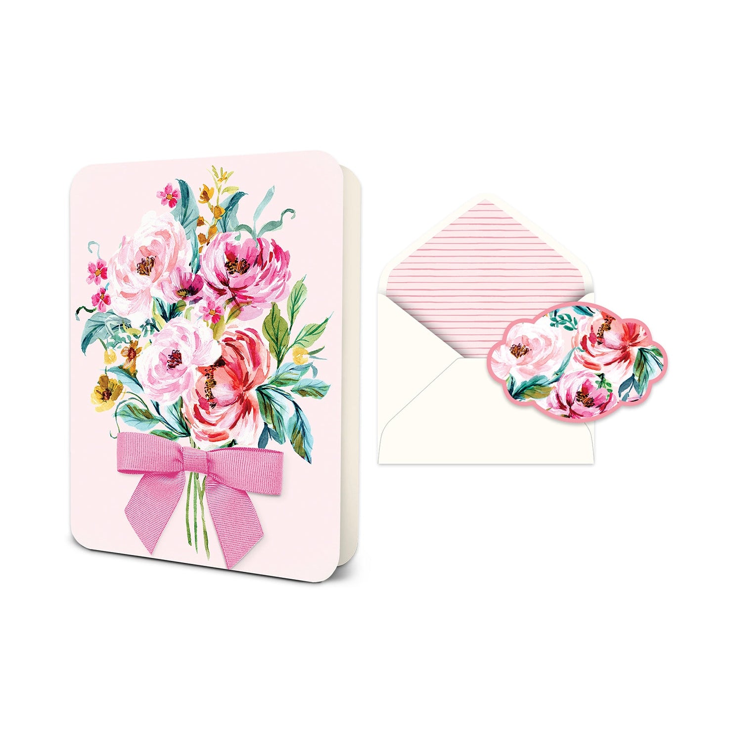 Bella Flora Deluxe Greeting Card