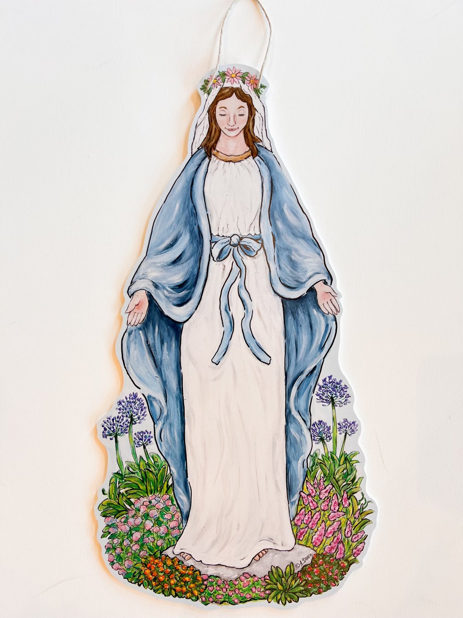 Blessed Mother Door Hanger