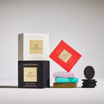 Glasshouse Fragrances car diffuser boxes and scent disk refills