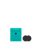 Two black car diffuser scent disks and a teal product box labeled Lost in Amalfi