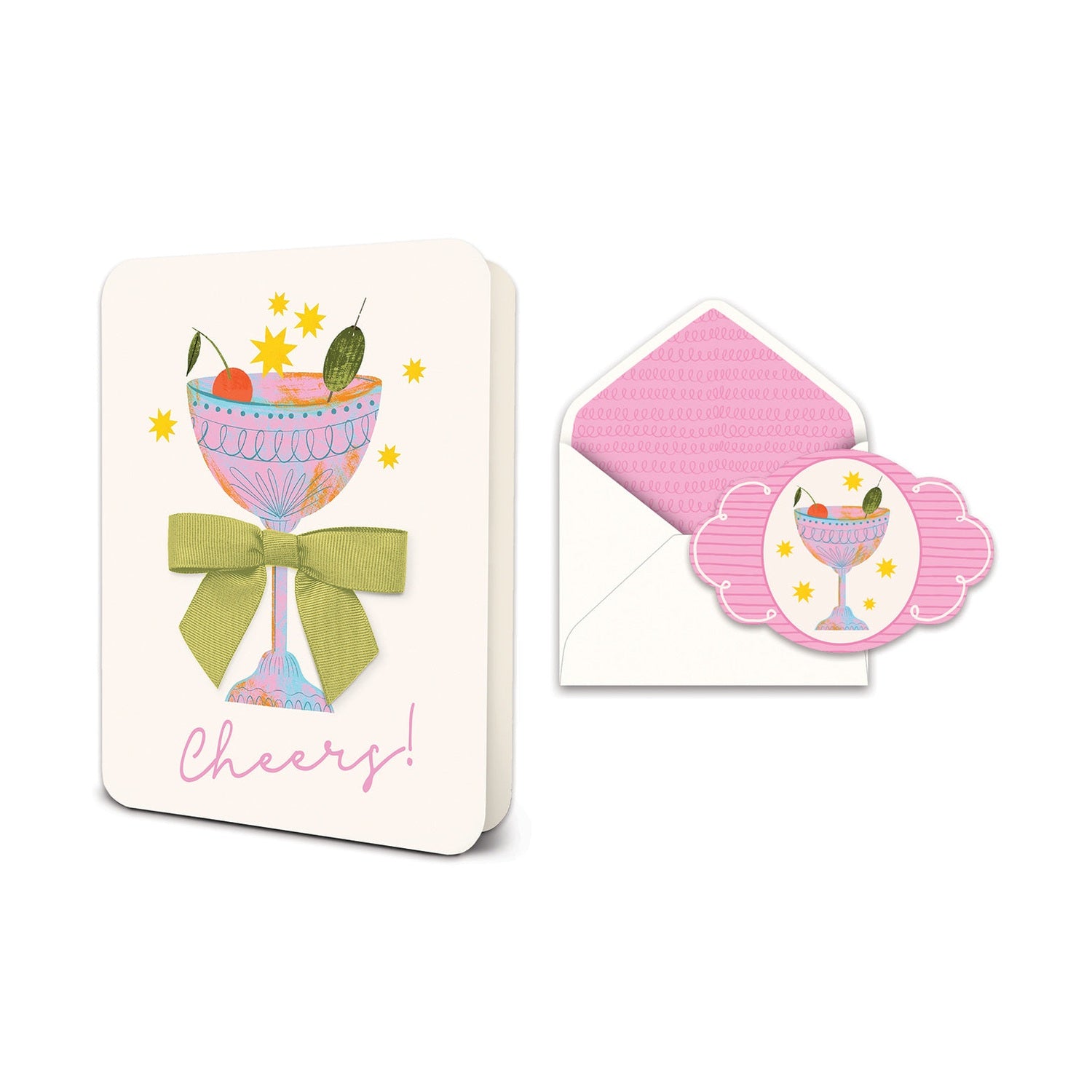 Cheers! Deluxe Greeting Card
