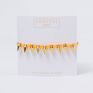 Sunshine Spike Bracelet