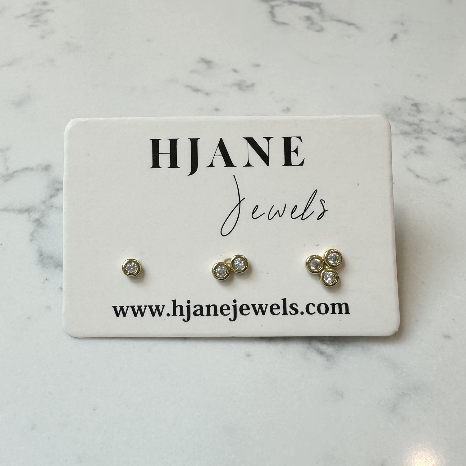 Coin Stud Trio Set