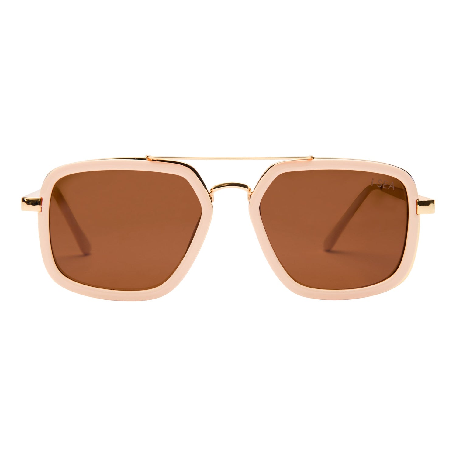 Cruz Sunglass - Cream/Brown