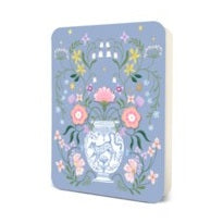 Deluxe Greeting Card Vase of Blooms