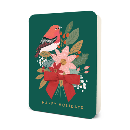Deluxe Greeting Card with Bow