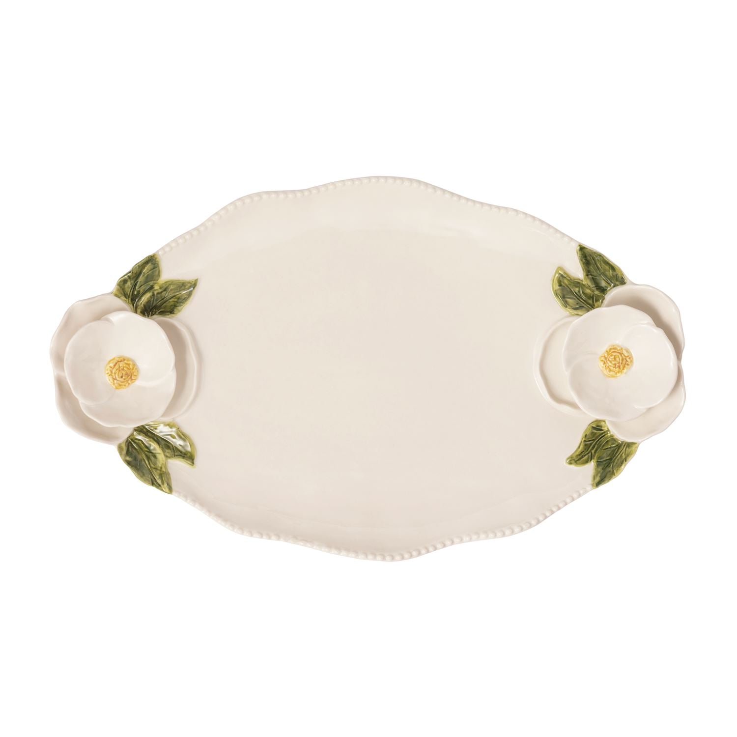 Flower Handle Platter