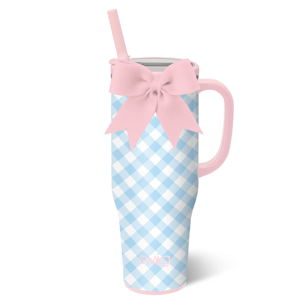 Gingham Mega Mug 40oz