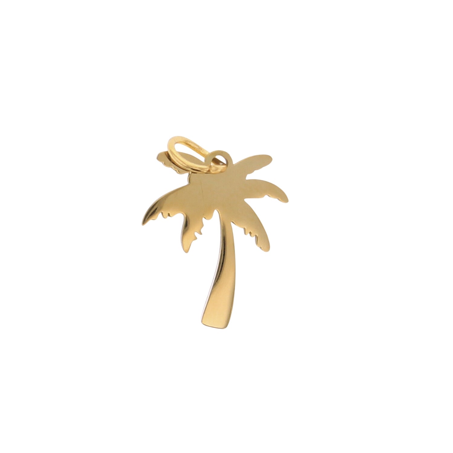 Gold Cut Out Palm Tree Charm