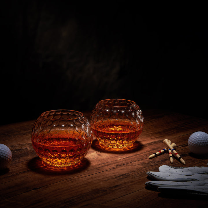 Golf Ball Whiskey Glass
