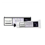Lavender Hand Crème packaging with tube and box on a white 