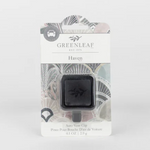 Greenleaf Haven scented auto vent clip in retail packaging